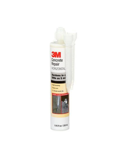 3M Self-Leveling Concrete Repair, 600, Grey, 8.4 oz.