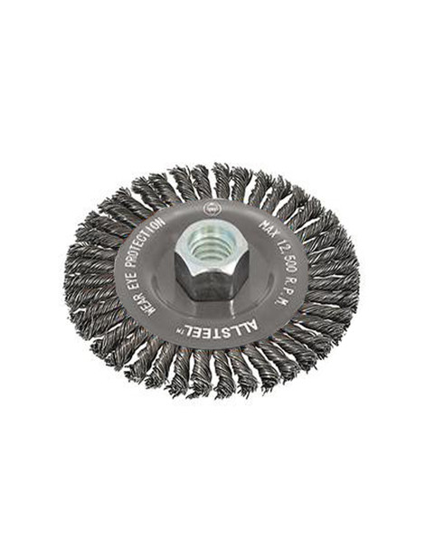 Walter 13W661 ALLSTEEL 6" Stringer Bead Steel Wire Wheel Brush