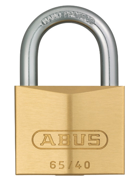 Abus 65-40KA Padlock Brass - Keyed Alike