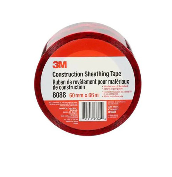 3M Construction Sheathing Tape - 60mm x 66m