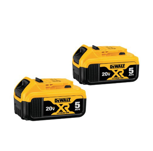 Dewalt 20V MAX XR 5Ah Battery 2-Pack