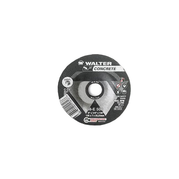 Walter 5" x 1/4" x 7/8" CONCRETE Grinding Wheel