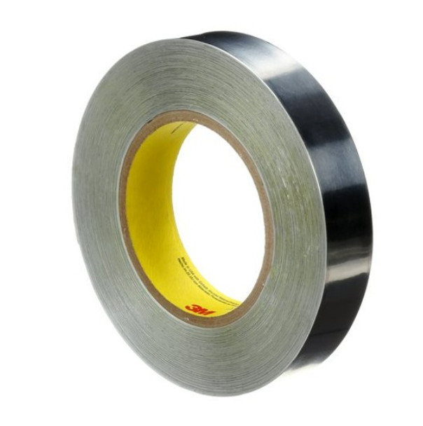 3M 420-1X36 Lead Foil Tape - 1" x 36yd. Dark Silver