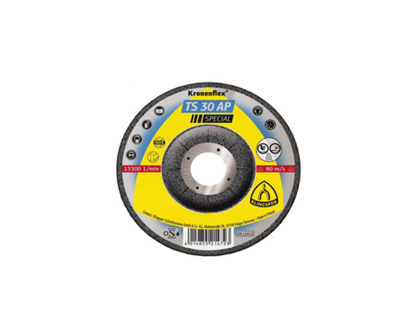 Klingspor 314459  Kronenflex 5"-1/8"-7/8" Grinding Disc for Stainless Steel