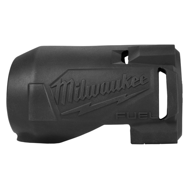 The MILWAUKEE Protective Rubber Tool Boot is for use with MILWAUKEE M18 FUEL 1/4"  Hex Impact Driver only. This product provides a lightweight, durable solution that is meant to protect the tool and work surface. A durable rubber design will withstand corrosive materials commonly found in maintenance environments. Not for use on or near live electrical circuits. Use on any other product may result in damage to the tool motor and may void the tool warranty.