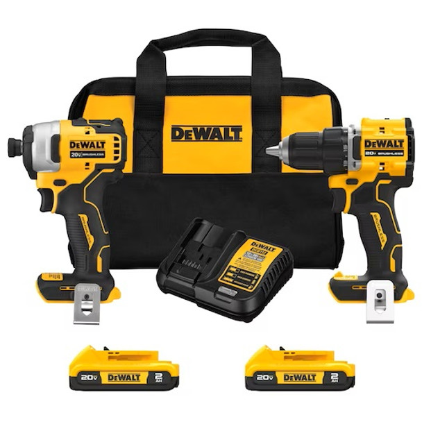 20V MAX Brushless Compact Drill/Driver and Impact Driver Combo Kit