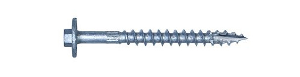 0.276" x 4" Timber Structural Screw - Hot Dip Galvanized, Pkg 30