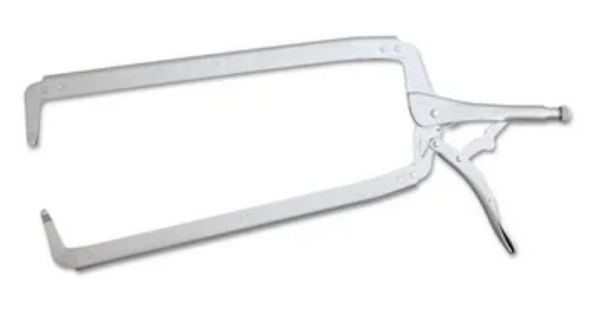 Irwin 275 24R 24-inch Original Locking C-Clamp with Regular Tips for welding, fabrication, metalworking, and heavy-duty clamping applications.