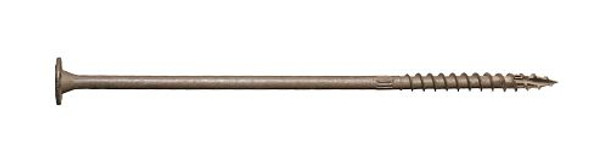 .22-Inch by 8-Inch with T-40 Drive Exterior Structural Wood Screw, 50-Pack