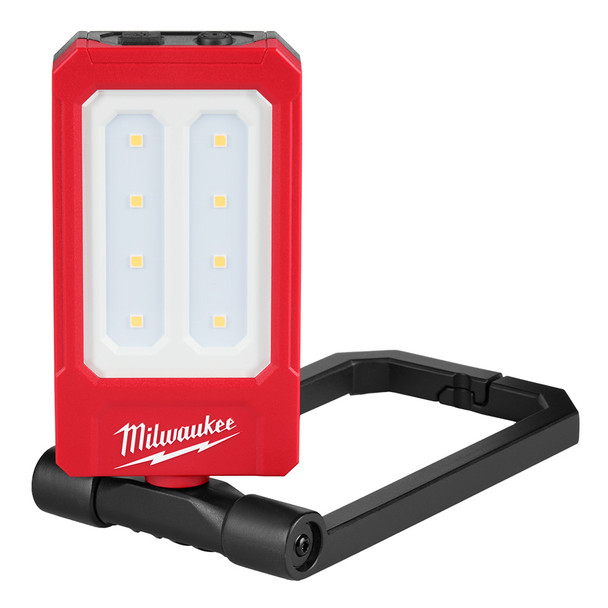 Milwaukee 2013R Rechargeable Low-Profile Magnetic Task Light with USB-C cable.