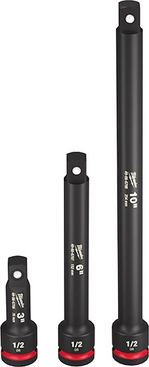 1/2 in. Drive SHOCKWAVE Impact Duty Extension Set - 4 Piece