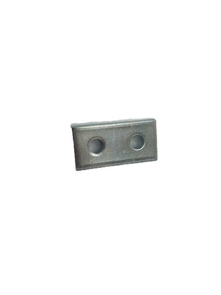 PeakSource S2012 Electrogalvanized Steel 2-Hole Splice Plate