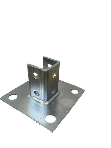 PeakSource S1905 Post Base 4-Hole Square Centered- 5 Per Box