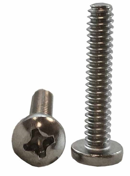 Machine Screw #14-20 x 1" - Pan Head  Phillips - Stainless Steel