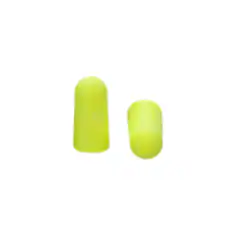 soft Yellow Neon Earplugs Uncorded
