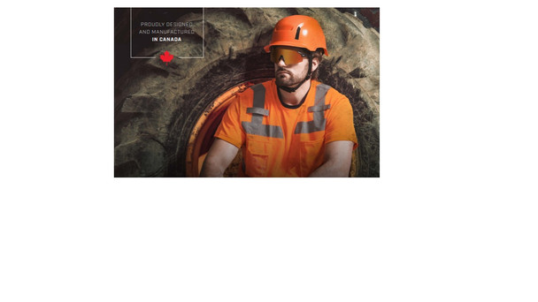 Pip Canada HP1242R RZRBACK Safety Helmet (Type 2 Class E, Unvented)