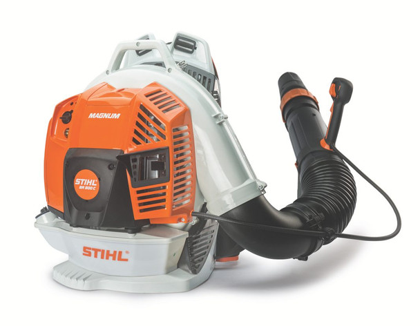 STIHL 42830111611 BR 800 C-E professional gas backpack blower delivering industry-leading blowing force, ergonomic comfort, and maximum productivity for commercial leaf and debris management.