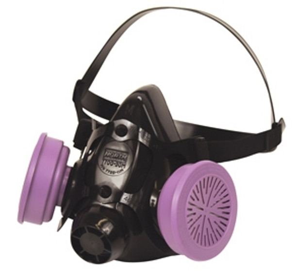 North Safety 770030S Small Half Mask Respirator - Dual Cartridge