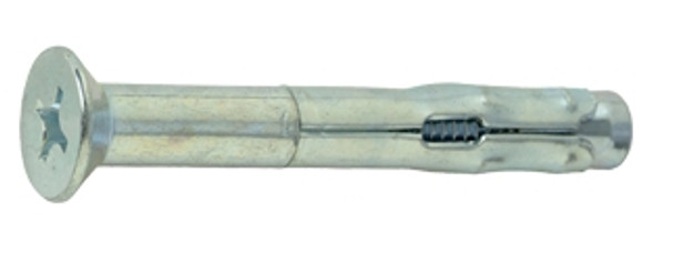 Sleeve Anchors Flat Head Zinc - 1/4" Diameter