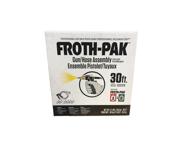 Froth-Pak 30' Gun Hose Assembly with Nozzles