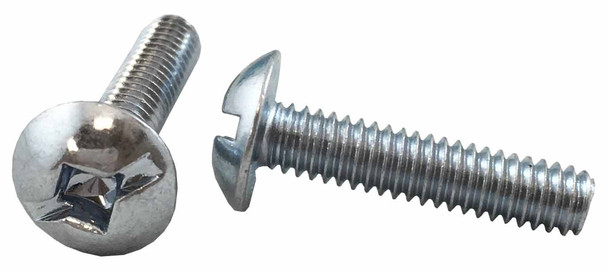 Truss Head Machine Screw 8-32 x 1/2" - Zinc