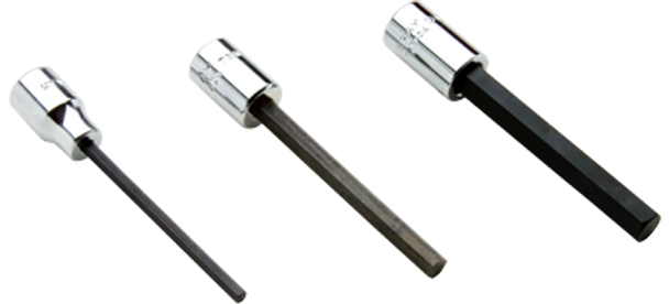 Gray Tools MTW8L Hex Head Socket - Extra Long - 8mm