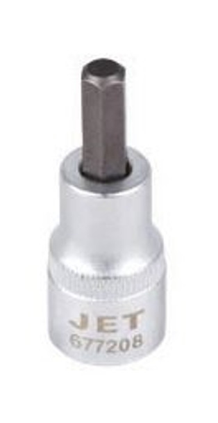 JET 677258 3/8" DR x 8 mm S2 2" Long Hex Bit Socket