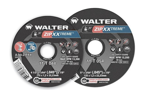 Walter 11-T 074 7" x 1/16" x 7/8" ZIP XXTREME Cut Off Wheel - Type 1