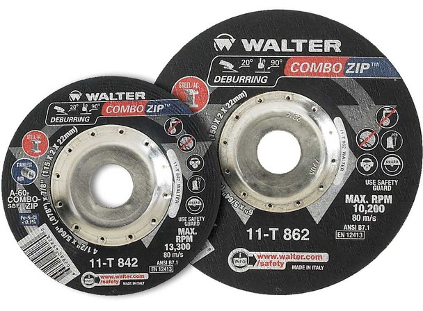 5" x 5/64" x 7/8" Combo Zip Cut Off Wheel - Type 27