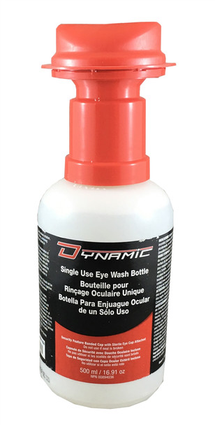 Dynamic Safety FAEW016SU Single Use Eye Wash Solution 16oz