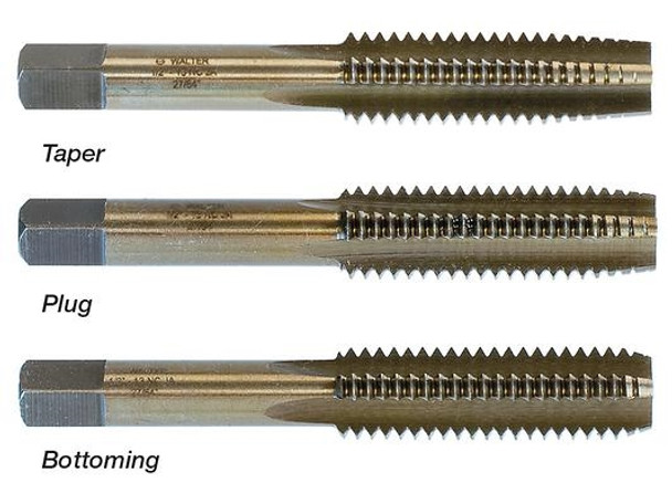 Walter 03-B-086 SST+ HSS Hand Tap  1/2-20 Bottoming