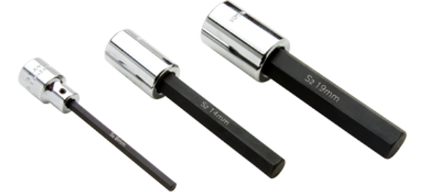 Gray Tools MDW12XL Hex Head Sockets - Extra Long - 12 mm