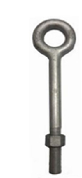 Vanguard 2970-5100 Regular Nut Eye Bolt 5/8" x 10" - Galvanized