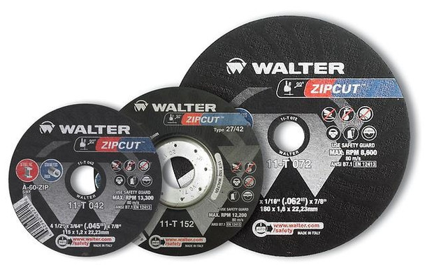 Walter 11-T 070 7" x 1/16" x 5/8" ZIPCUT Cut Off Wheel