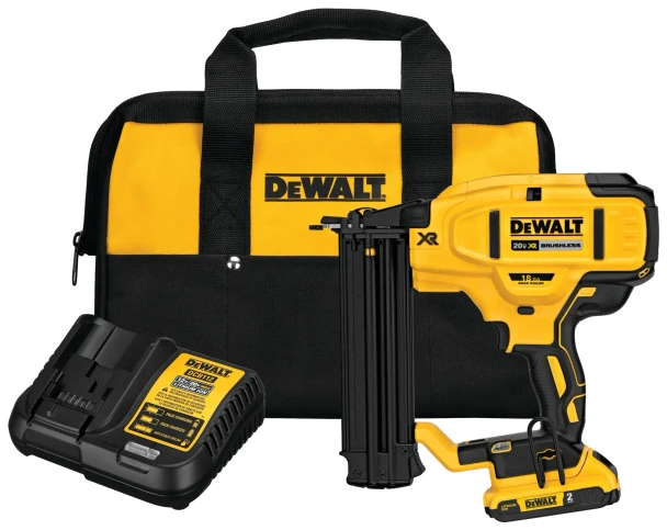 Dewalt Dcn680D1 20V Max Xr 18Ga Cordless Brad Nailer Kit.