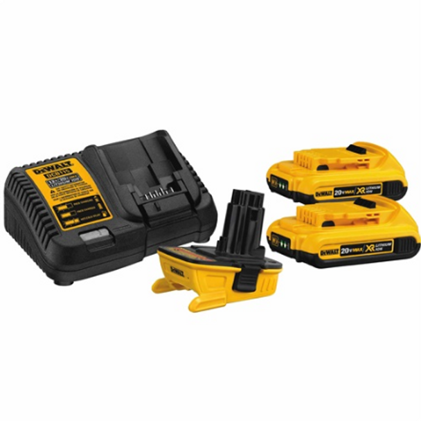 Dewalt DCA2203C 20V MAX Battery Adapter Kit for 18V Tools