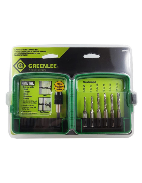 Greenlee 6-piece Drill and Tap Kit