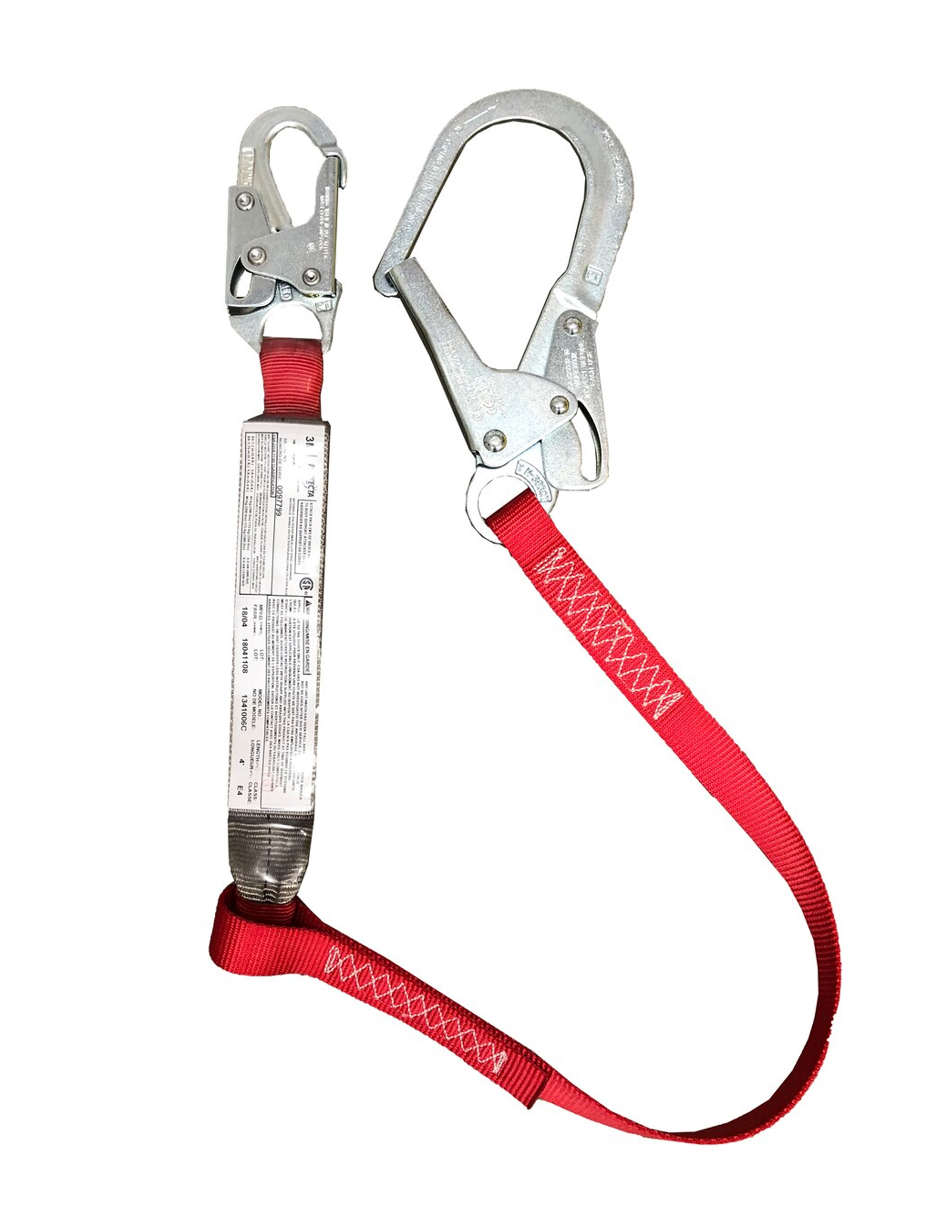 HiiGARD fall protection lanyard with small snap hooks - Sécurité Landry