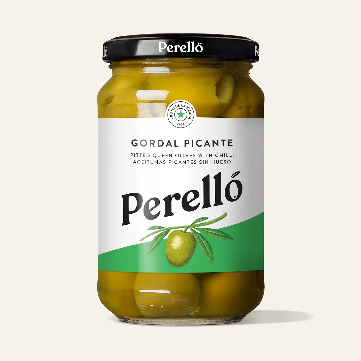 Perello Gordal Picante Pitted Queen Olives with Chilli - The