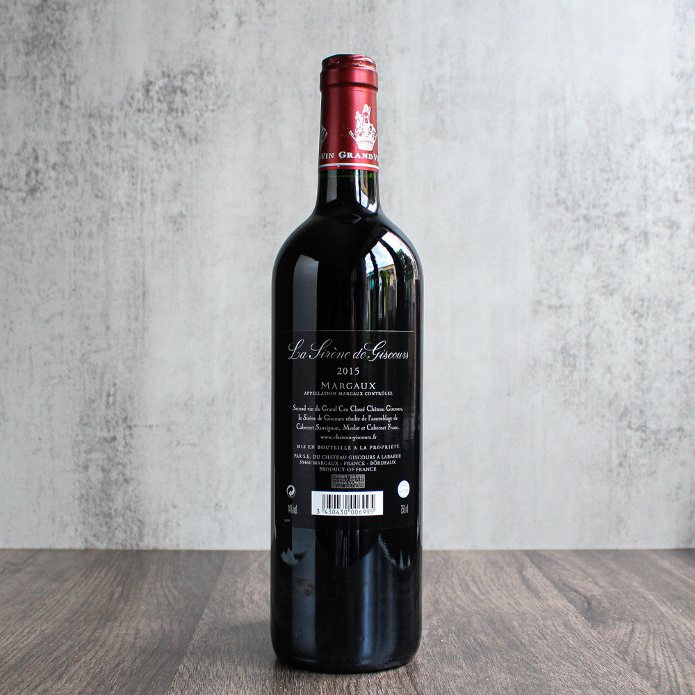 La Sirene de Giscours, Margaux 75cl - The Cheese Shop Pte. Ltd.