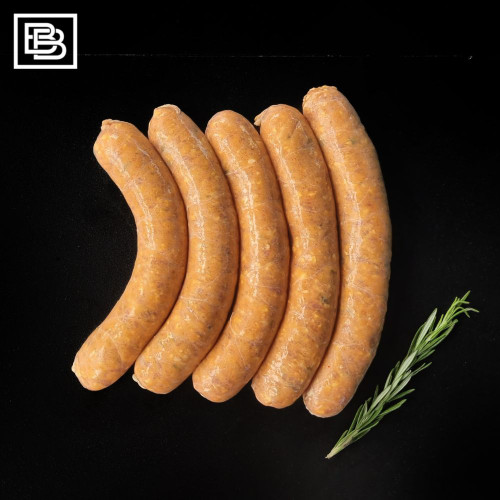 Butcher Box Spicy Jalapeno and Cheddar Pork Sausages 500G