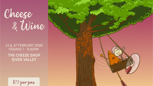 Cheese & Wine Night (River Valley) - FEB 2026