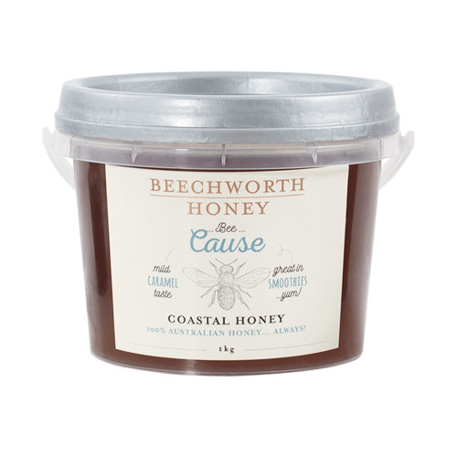 Beechworth Honey Coastal Honey 1KG Tub