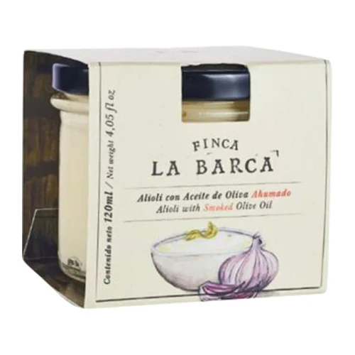 Finca La Barca Alioli (Garlic Mayo) with Smoked Olive Oil