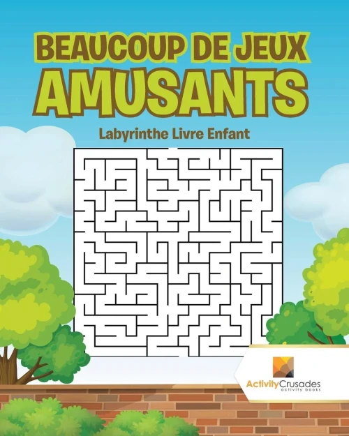 Beaucoup De Jeux Amusants : Labyrinthe Livre Enfant (French Edition)