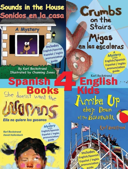 4 Spanish-English Books For Kids (Four Kids Books, 3) (English And Spanish Edition)