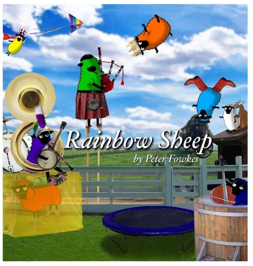 Rainbow Sheep: A Beyond The Blue Barn Book