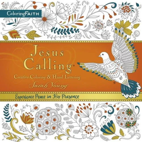 Jesus Calling Adult Coloring Book: Creative Coloring And Hand Lettering