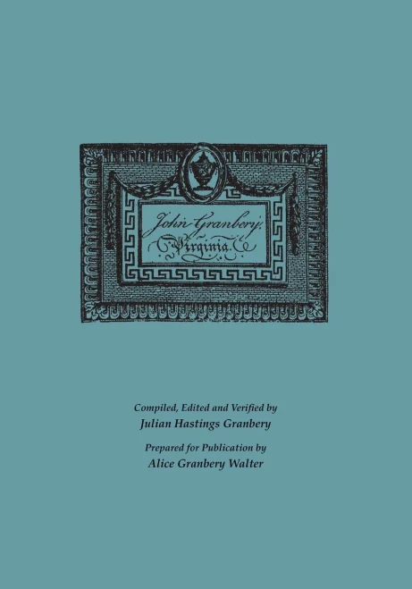 John Granbery [Of] Virginia