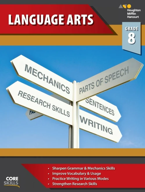 Steck-Vaughn Core Skills Language Arts: Workbook Grade 8